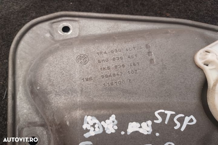 Macara geam spate stanga electrica 8U0839461 1K4839461A 5M0839461 8U0 - 3