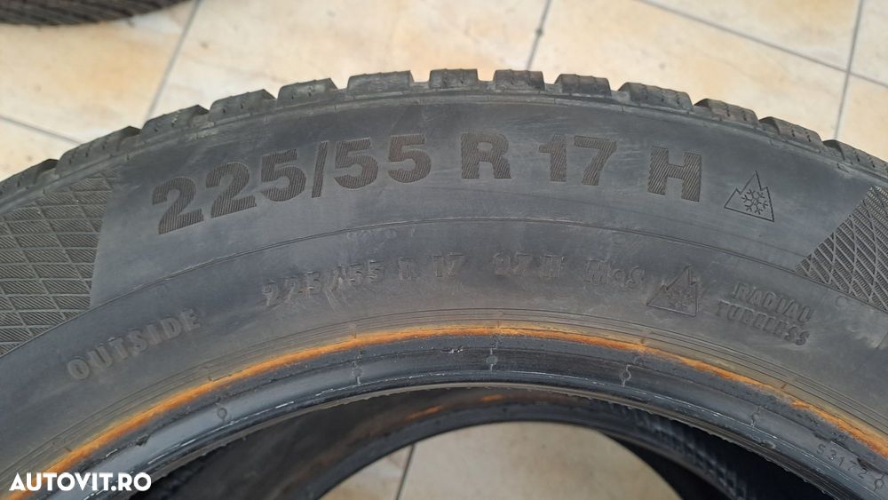 2 Anvelope iarna 225 55 r17 CONTINENTAL - 4