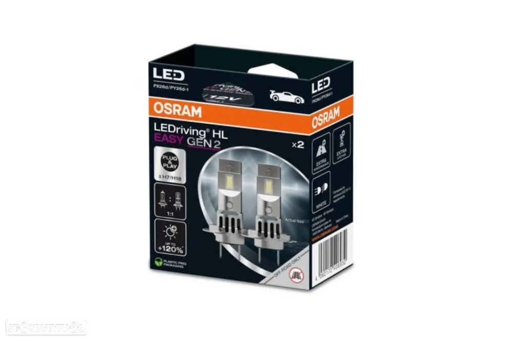 KIT LEDriving® HL EASY GEN 2 H7/H18 OSRAM - 1