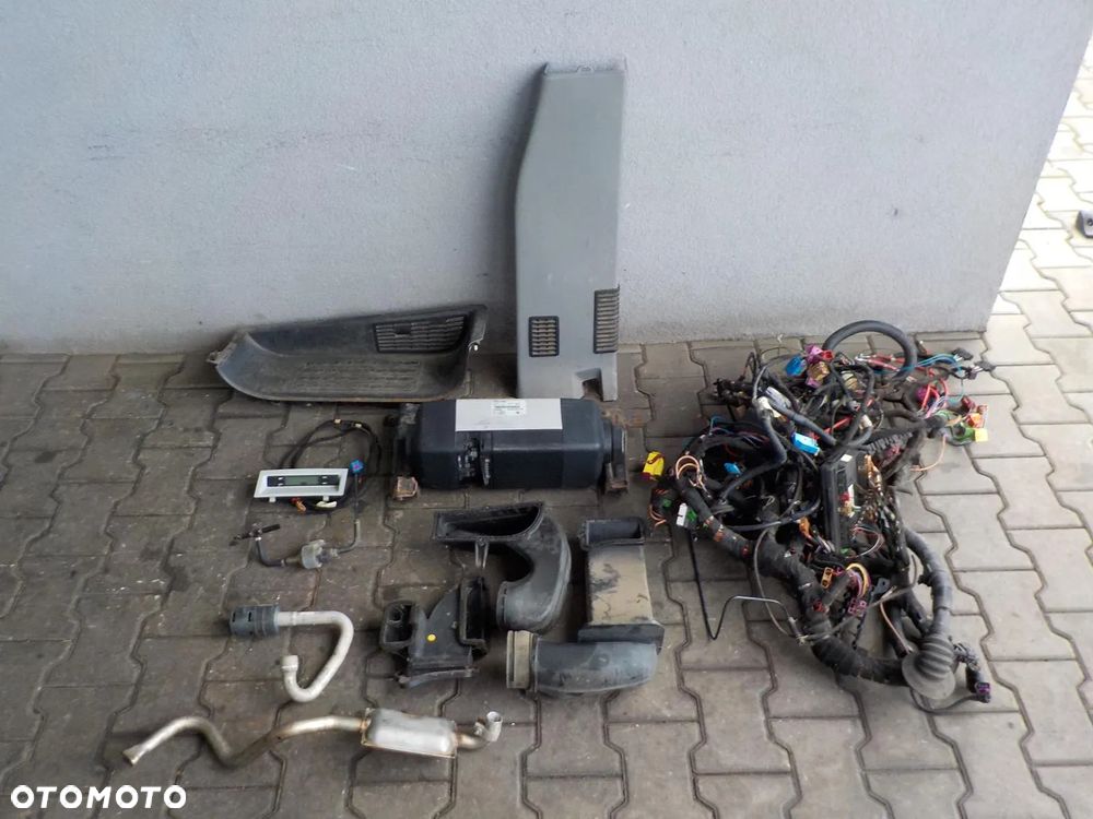 VW T5 T6 OGRZEWANIE POSTOJOWE WEBASTO SUCHE KOMPLET - 1