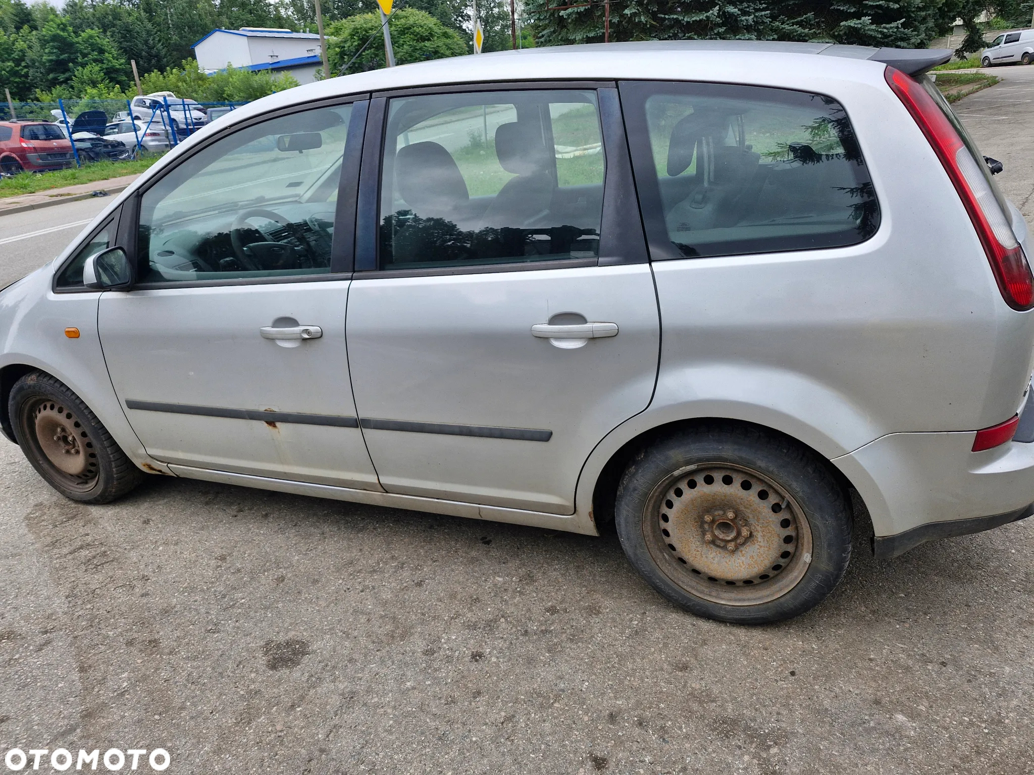 Ford c-max maska zderzak drzwi lampy klapa szyba fotel lak 08 - 3