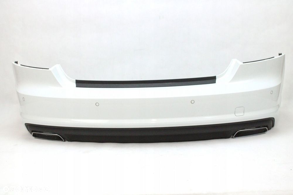 ORYGINALNY ZDERZAK TYŁ AUDI A7 C7 LIFT 4x PDC LS9R 4G8807521AA - 1