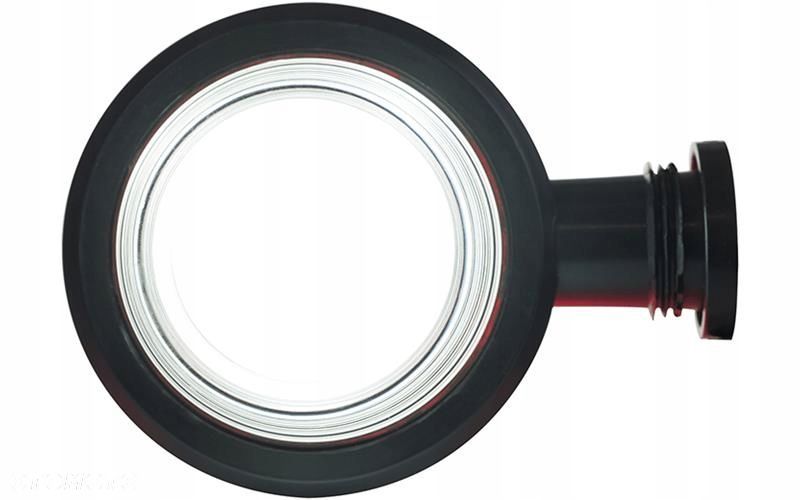 lampa obrysowa led neon krótka biało czerwona 12/24v uniwersalny - 3
