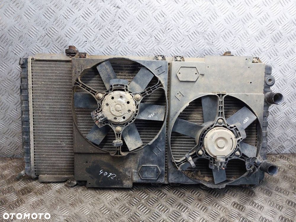 CHŁODNICA WODY + WENTYLATOR CITROEN JUMPER I 2.2 HDI BOXER I DUCATO II - 1