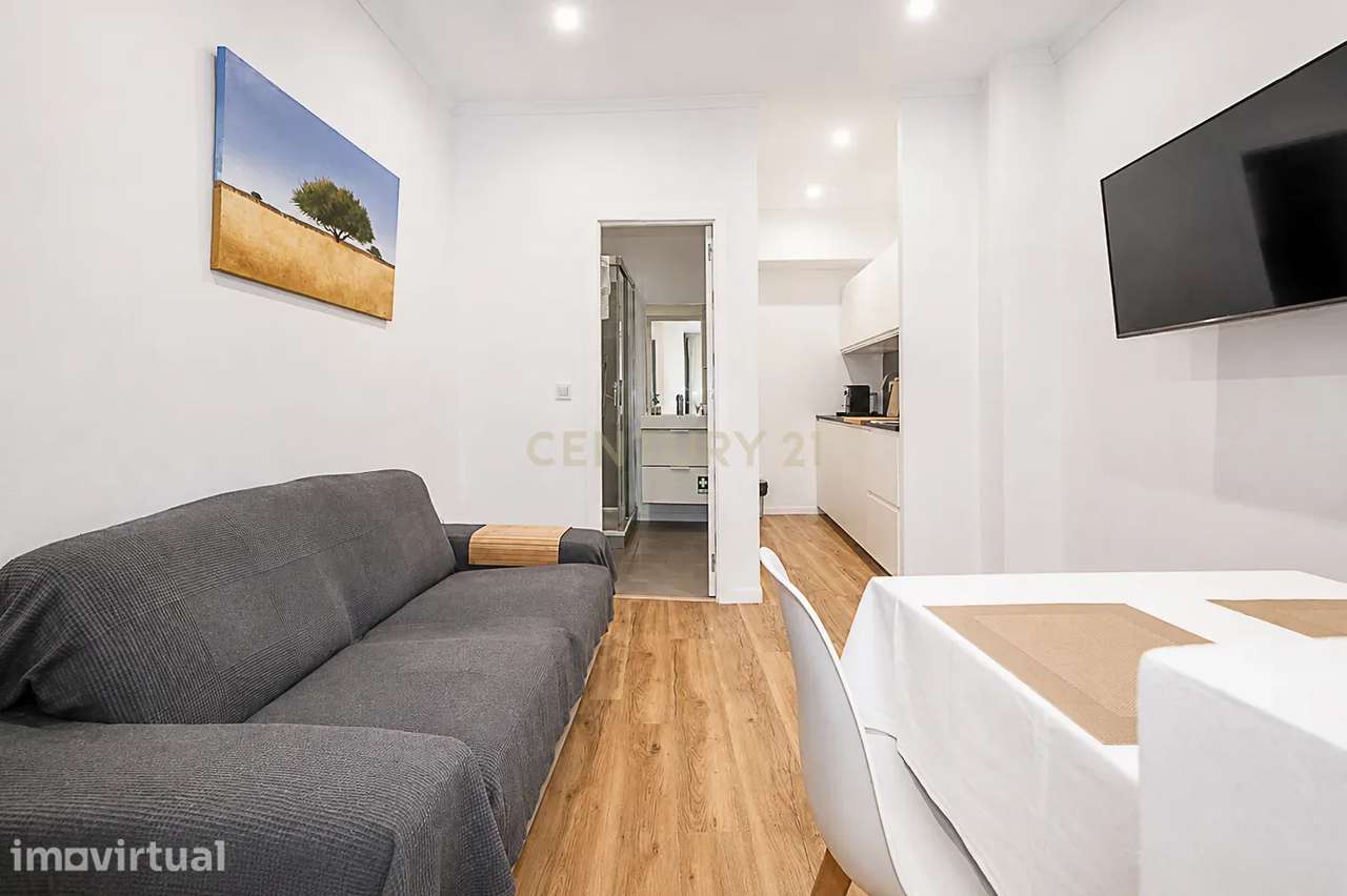 Apartamento T0 mobilado e equipado - Grande imagem: 2/15