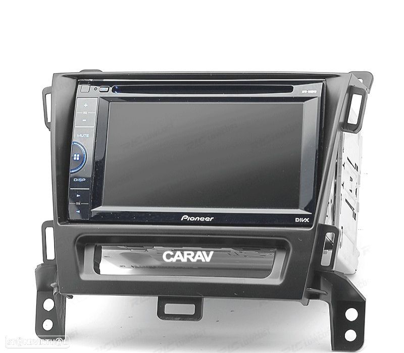 MOLDURA ADAPTADOR PRETO PARA RADIO 2-DIN PARA OPEL ZAFIRA 11-16 - 4