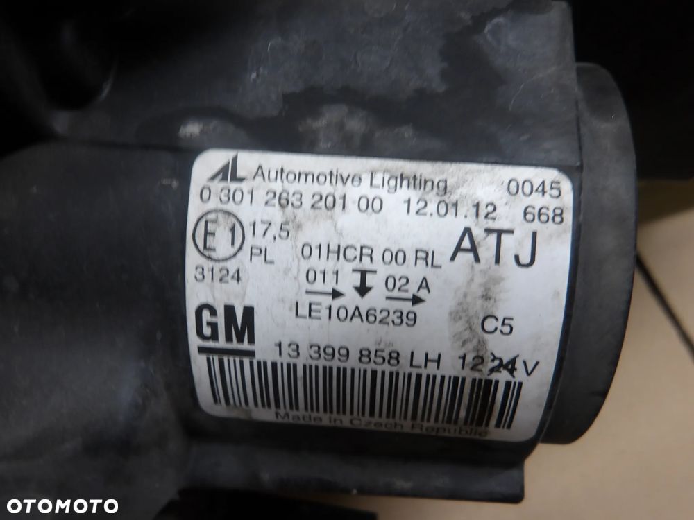 OPEL ZAFIRA C 12-16 2.0D LAMPA PRAWA PRZÓD PRZEDNIA 13399858 - 6