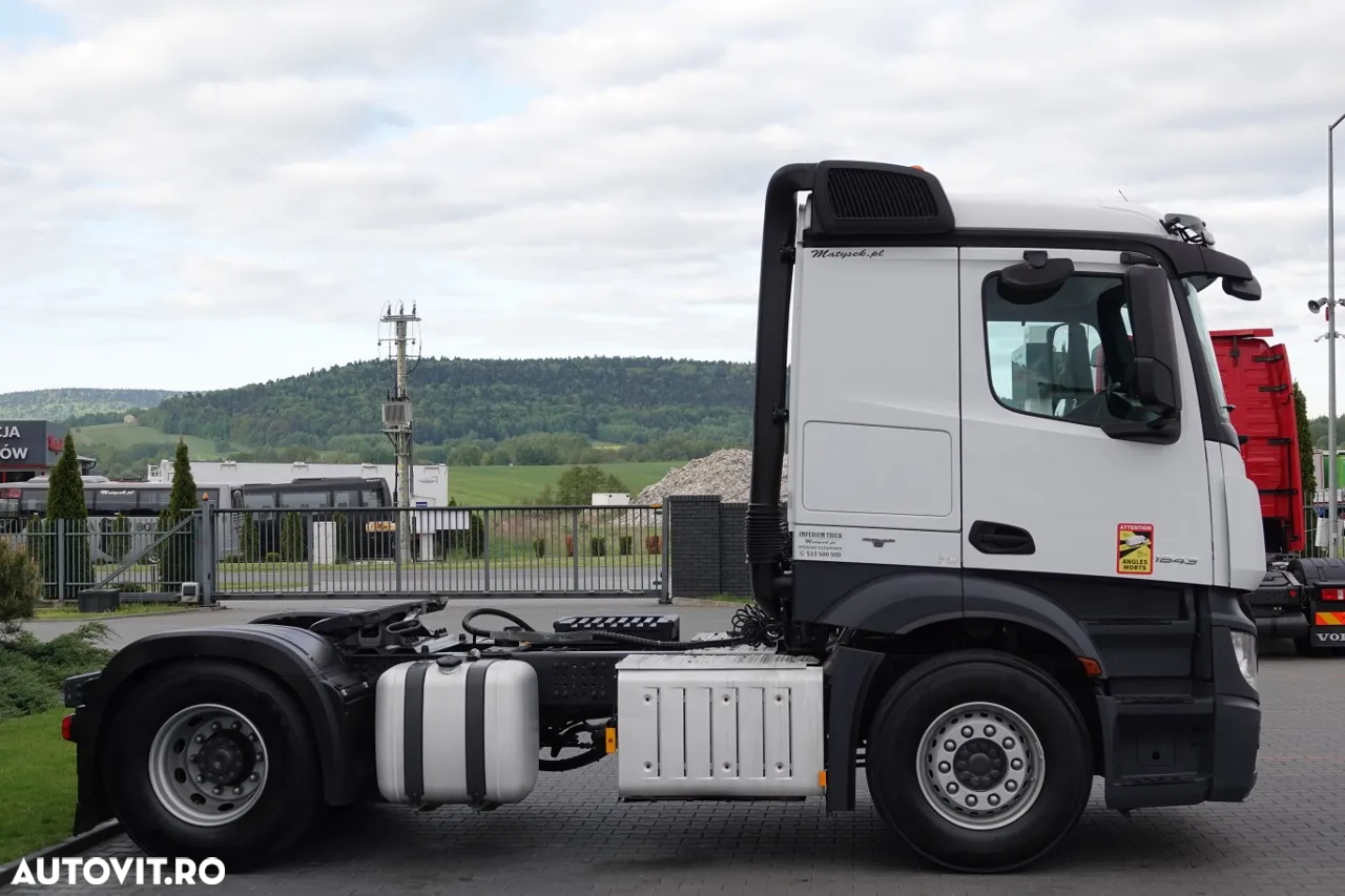 Mercedes-Benz ACTROS 1843 / RETARDER / HIDRAULIC / LOW CABIN / 2017 - 10