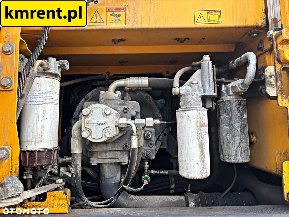 Volvo EW 140 D KOPARKA KOŁOWA GŁOWICA OBROTOWA ZE SZCZYPCAMI 2012R | Volvo ew160 , komatsu pw148 , JCB 145 175 , cat 313 316 , mecalac 15mwr - 34