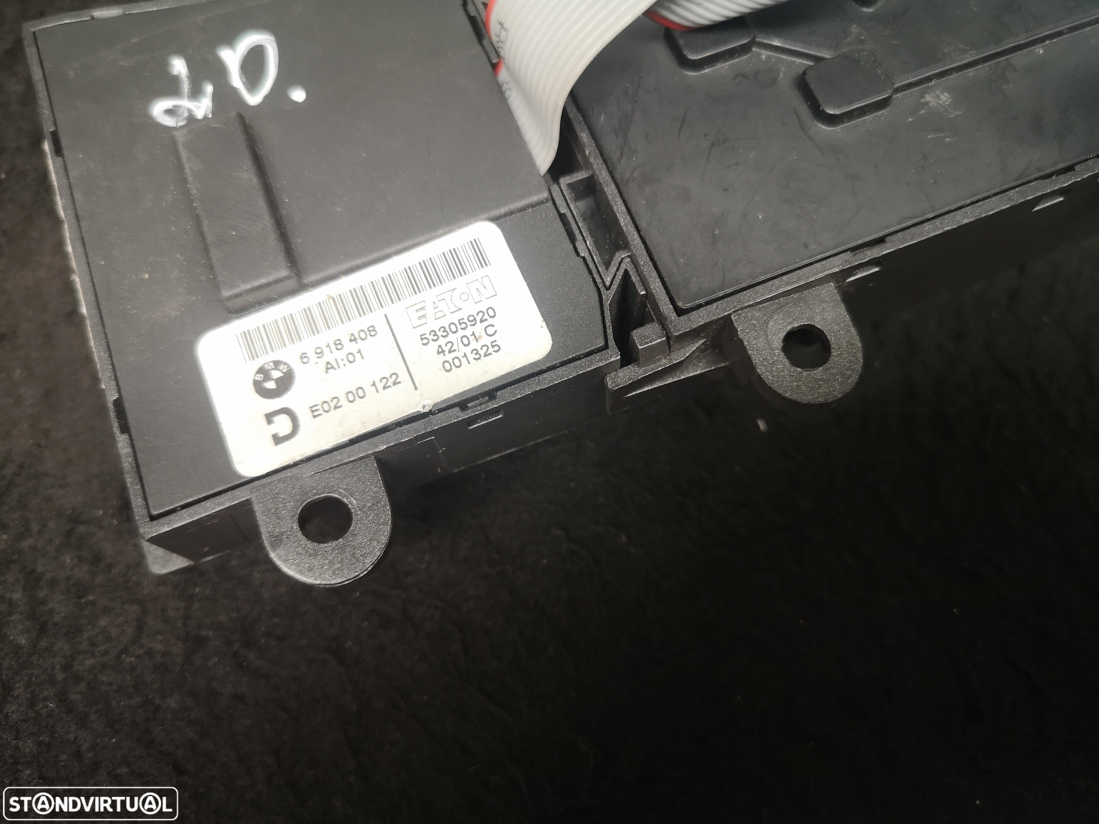Interruptor comando banco frente esquerda  ORIGINAIS BMW7 E65 E66 2001-2008 - 5