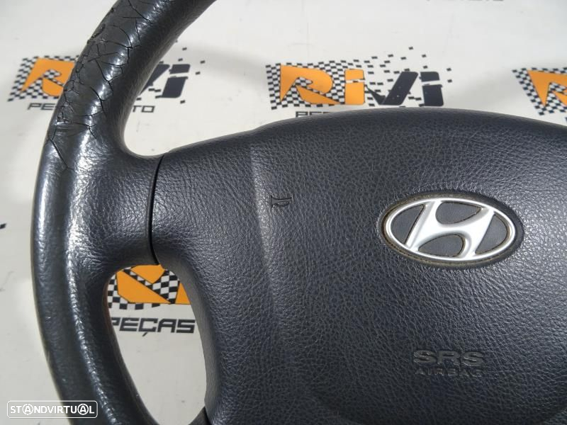 Volante Hyundai Santa Fé Ii (Cm)  Volante Hyundai Santa Fe Com Airbag - 3