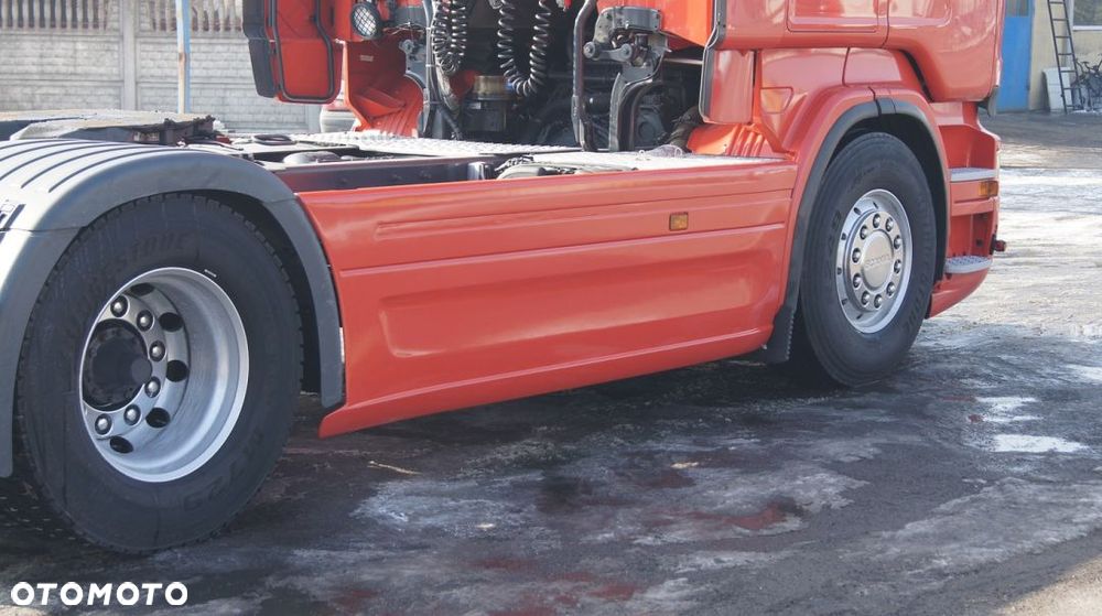 Scania zabudowy międzyosiowe owiewki osłony spojlery spoilery - 7