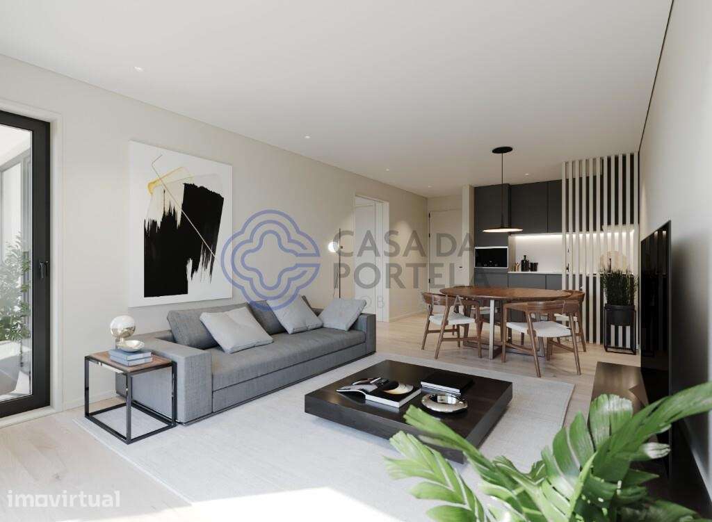 T3, com varanda, terraço, praia de Valadares - Grande imagem: 3/10