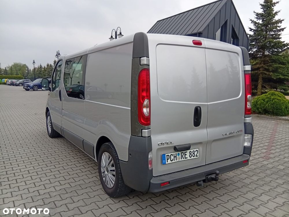 Opel VIVARO L2H1 Long Klima Elektryka Dubel Kabina 6os. Brygadówka - 10