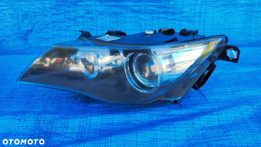 LAMPA PRZÓD LEWY PRAWY BI XENON NIE SKRĘTNY KOMPLETNY KOMPLET 7176709 7176710 BMW E63 E64 LCI LIFT - 2