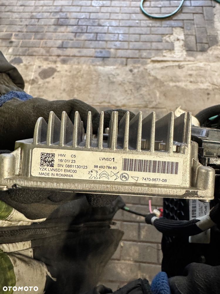 PEUGEOT 508 II 19r. CITROEN OPEL Moduł sterownik akumulatora 9822465180 - 2