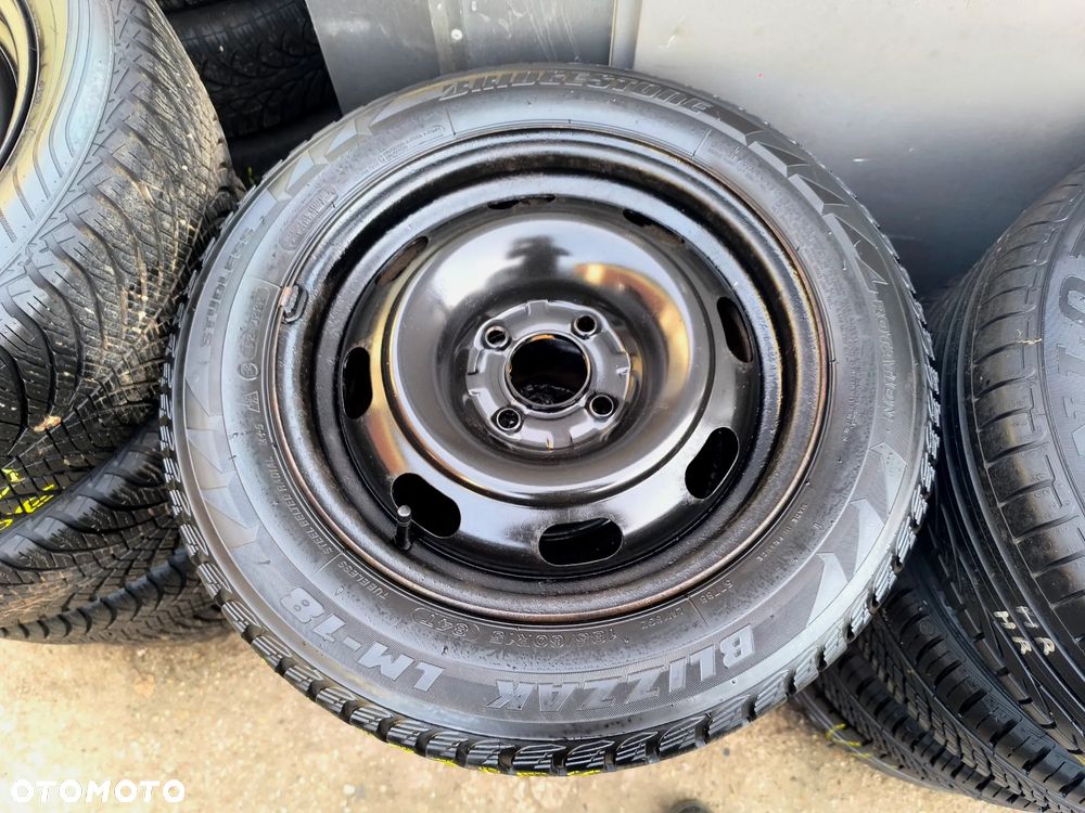4x108 Felgi Stalowe Stal 15 Koła Zimowe Zima CITROEN C2 C3 PICASSO PEUGEOT 1007 206 306 207 206+ 8,5mm Legnica ALU-RAD 185/60 - 3
