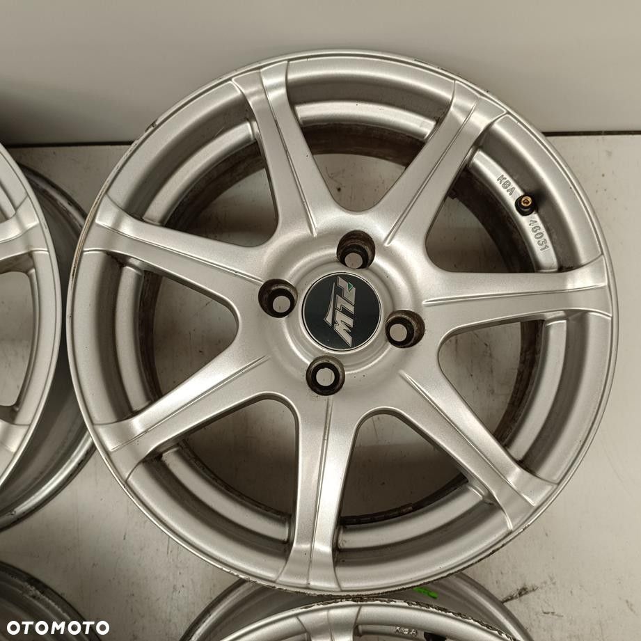 Alufelgi 4x100 15 Chevrolet Lanos Nissan Renault Kia Hyundai (F9252) - 4