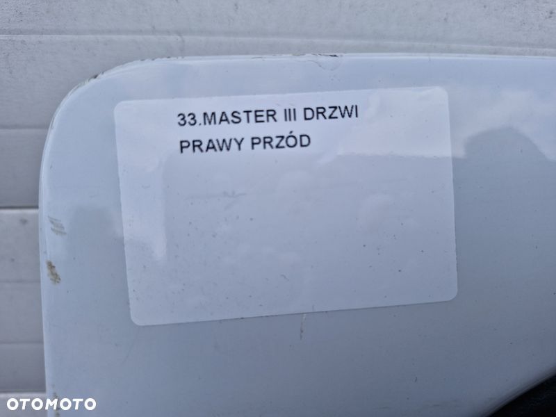 RENAULT MASTER III 3 LIFT IV 4 DRZWI PRAWY PRZÓD PRZEDNIE PRAWE - 2