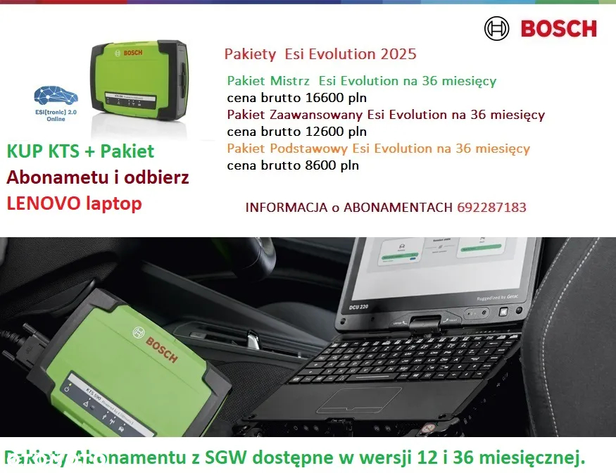 Kts560 + Pakiet Esi z SDA bramki producenta i odbierz Lenovo - 10