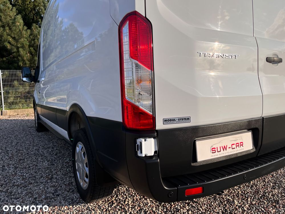 Ford Transit L3H2 2.0 TDCI 185KM, Nowy Model, Klima, Koła 16 cali, Salon Polska, Pierwszy Właściciel, BEZWYPADKOWY- ORYGINALNY LAKIER, FV 23%, Bardzo Zadbany !!! - 12