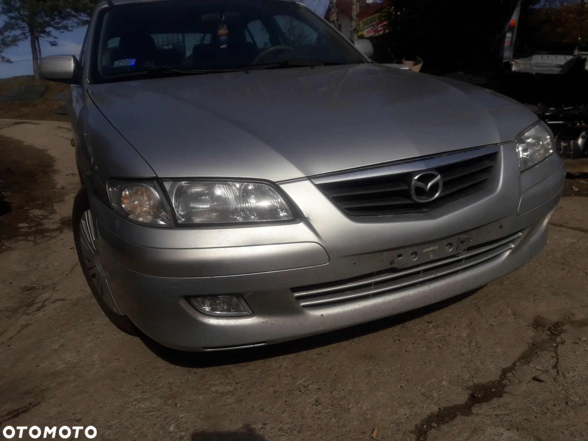 Mazda 626 GF GW 97-02   Maska lampa zderzak pas atrapa 18G 22V - 9