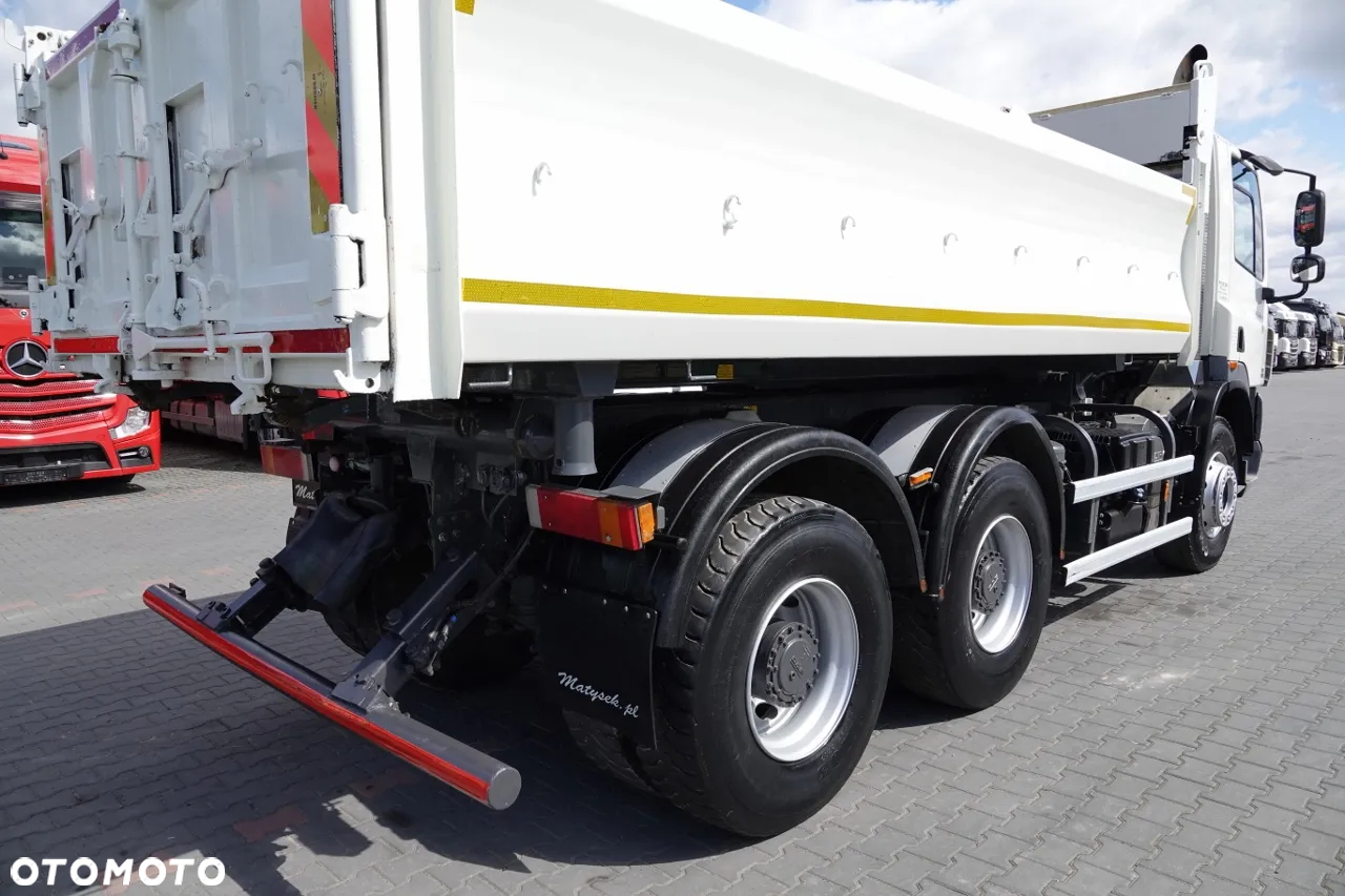 DAF CF 85.410 / 6X4 / WYWROTKA 2 STR / BORDMATIC / HYDROBURTA / MANUAL / SPROWADZONY - 18