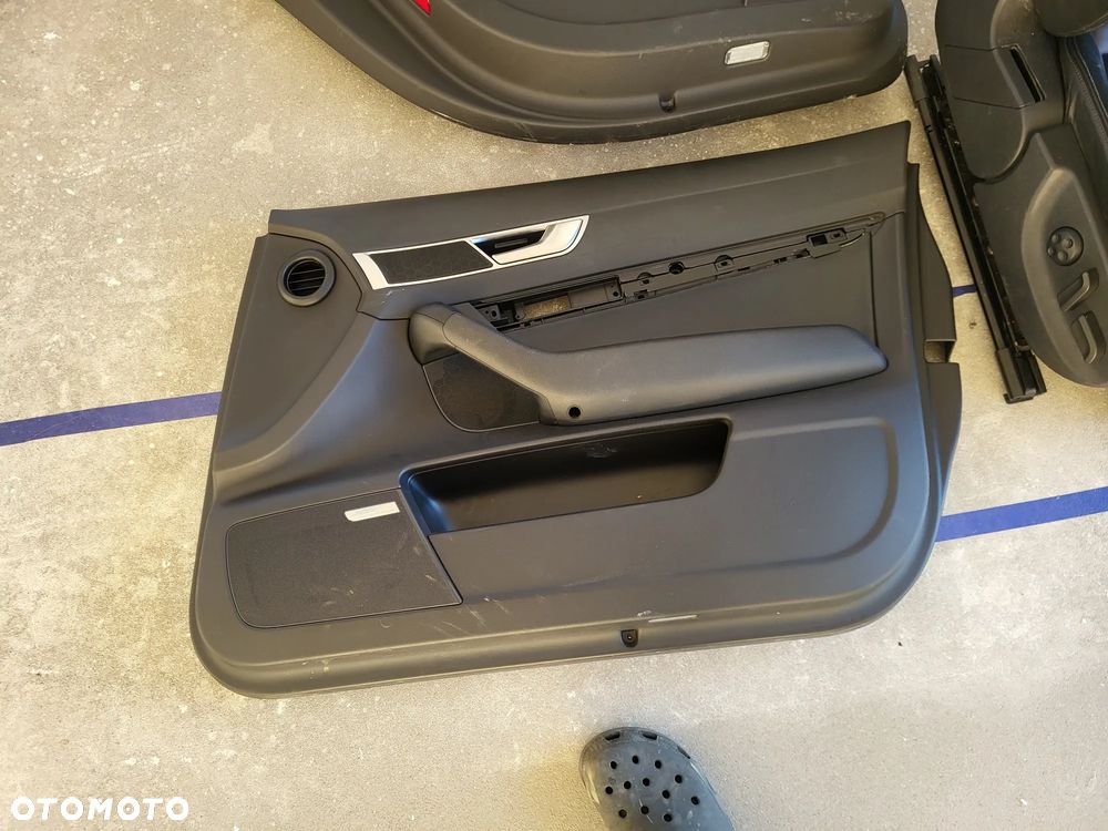 AUDI A6 C6 LIFT FOTELE PRZÓD KANAPA SPORTOE SKÓRZANE ELEKTRYCZNE BOCZKI KPL - 2