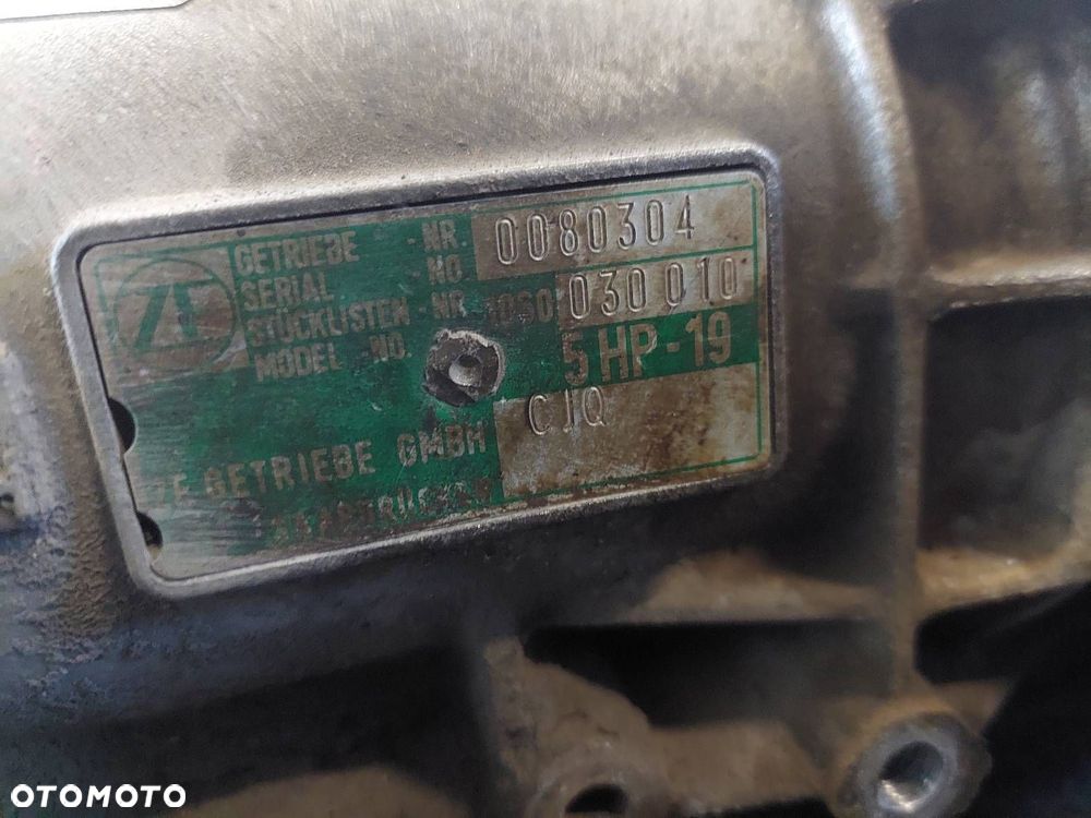 SKRZYNIA BIEGÓW AUTOMATYCZNA USZKODZONA VOLKSWAGEN PASSAT B5 1.8 T CJQ - 5
