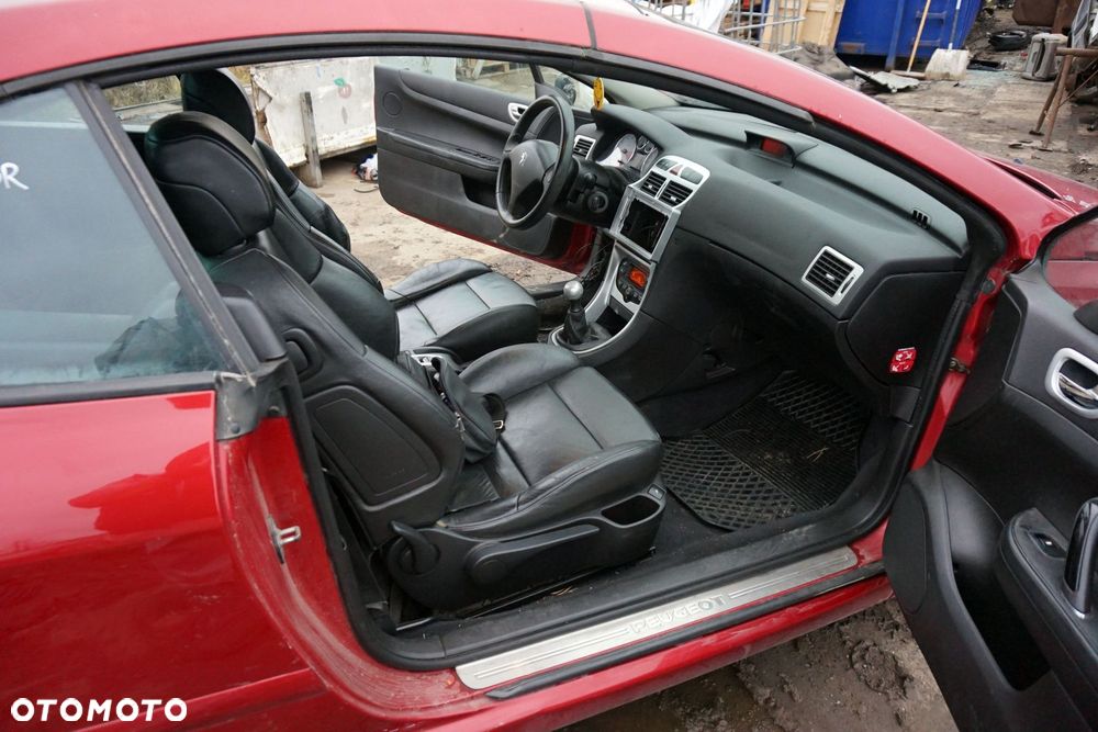PEUGEOT 307 CC CABRIO 2003 LKRD 2.0 16V EW10J4S 177KM 20DM43 CZERWONY na części - 12