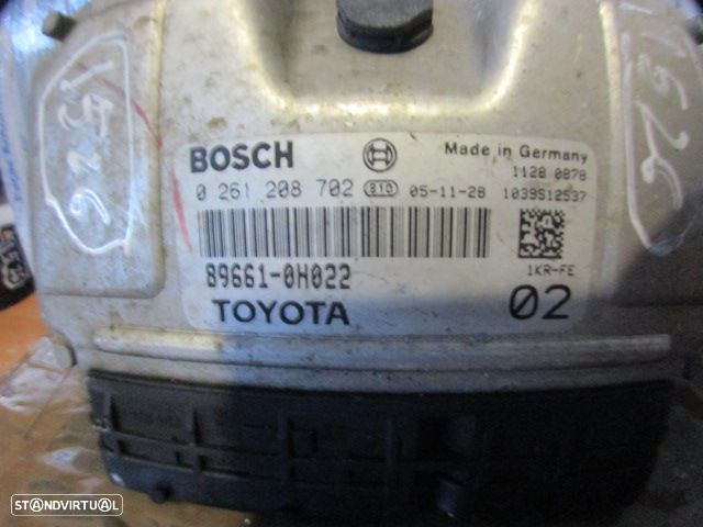 Centralina 896610H022  0261208702  73678312 OPEL ASTRA H 2007 1.3CDTI 90 5P CINZA BOSCH - 2