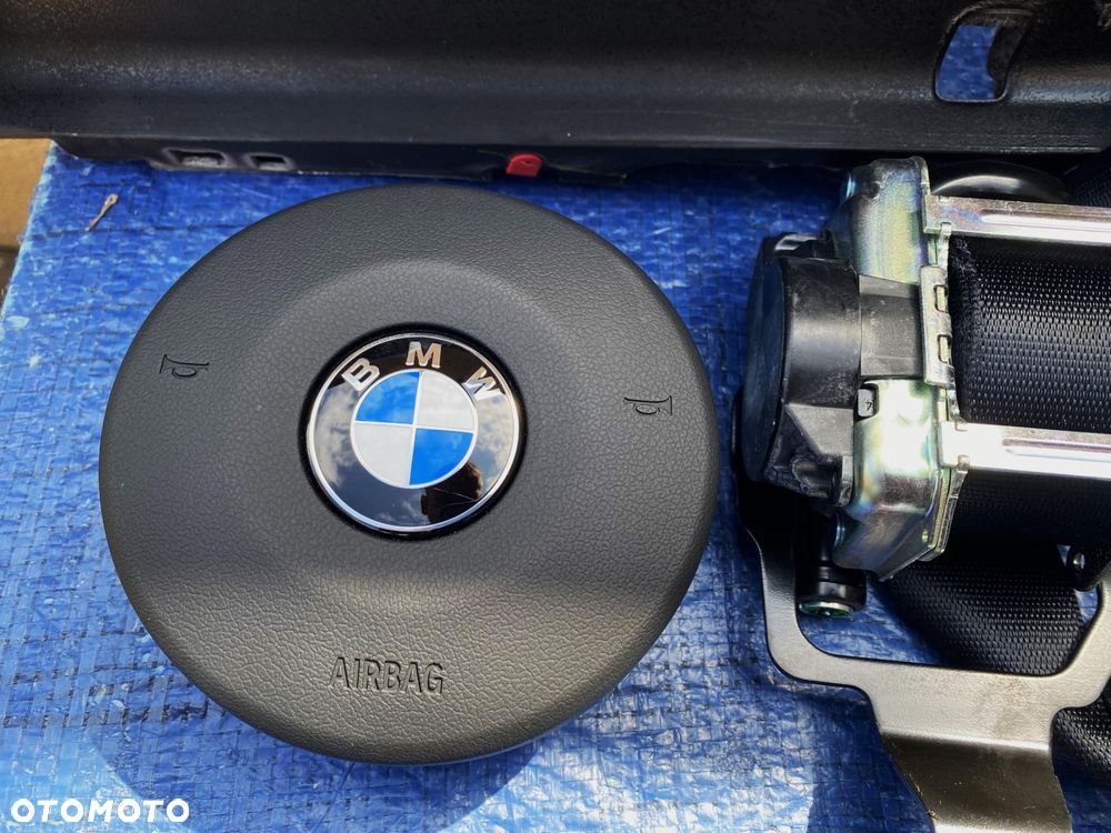 BMW X5 F15 KONSOLA AIRBAG KIEROWCY PASAŻERA PASY HEAD UP CZARNA ORYGINAŁ - 4