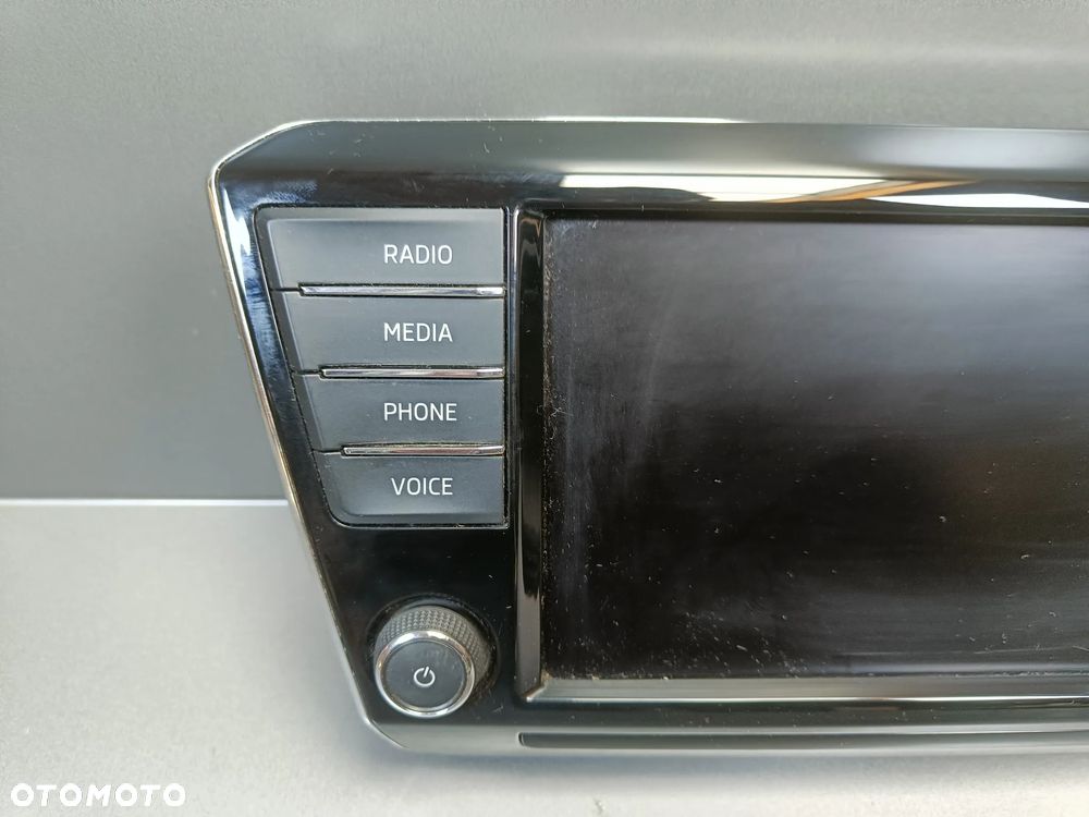 Radio Skoda Superb 3 III Wyświetlacz Ekran Nawigacja 3V0919606 - 2