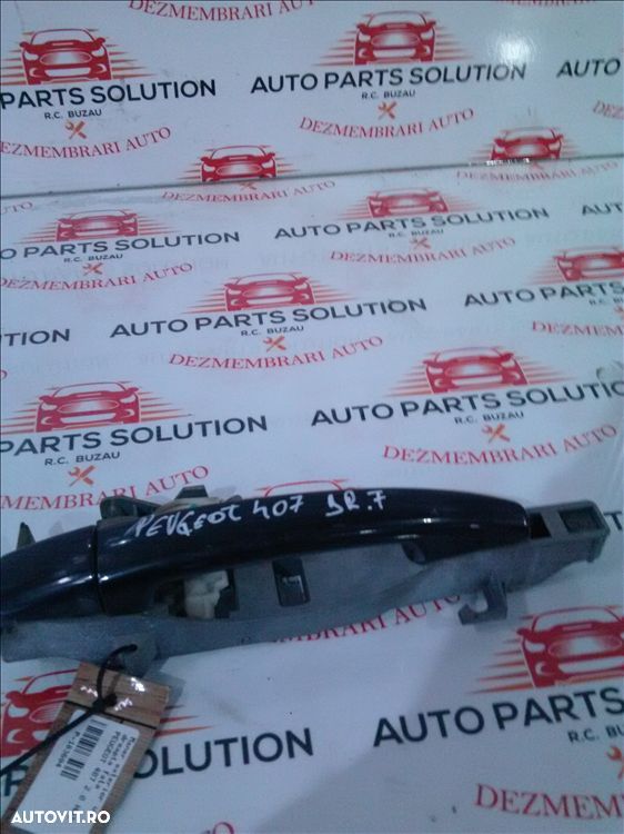 maner exterior usa dreapta fata peugeot 407 2.0 hdi - 1
