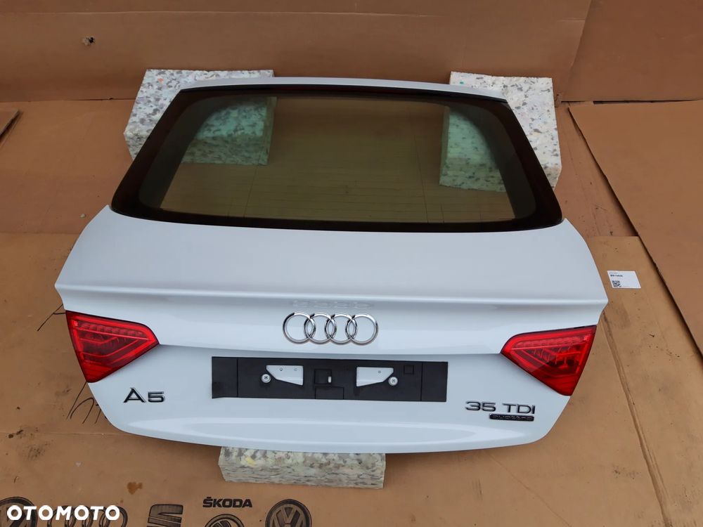 KLAPA BAGAŻNIKA AUDI A5 8T Lift SPORT0BACK 2016 rok, kolor LY9C T9T9 - 1