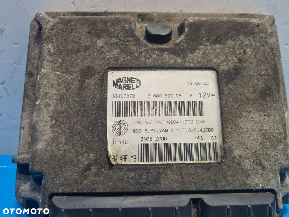 STEROWNIK SILNIKA 55187372 FIAT SEICENTO 1.1 - 2