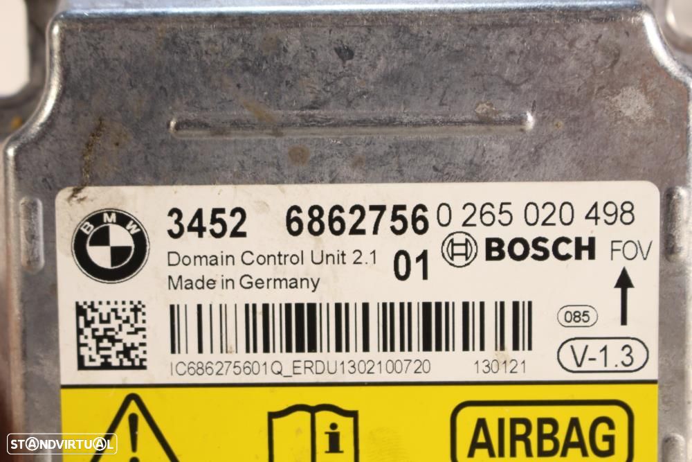 Centralina De Airbags Bmw 1 (F20)  34526862756 / 6862756 / 0265020498 - 2