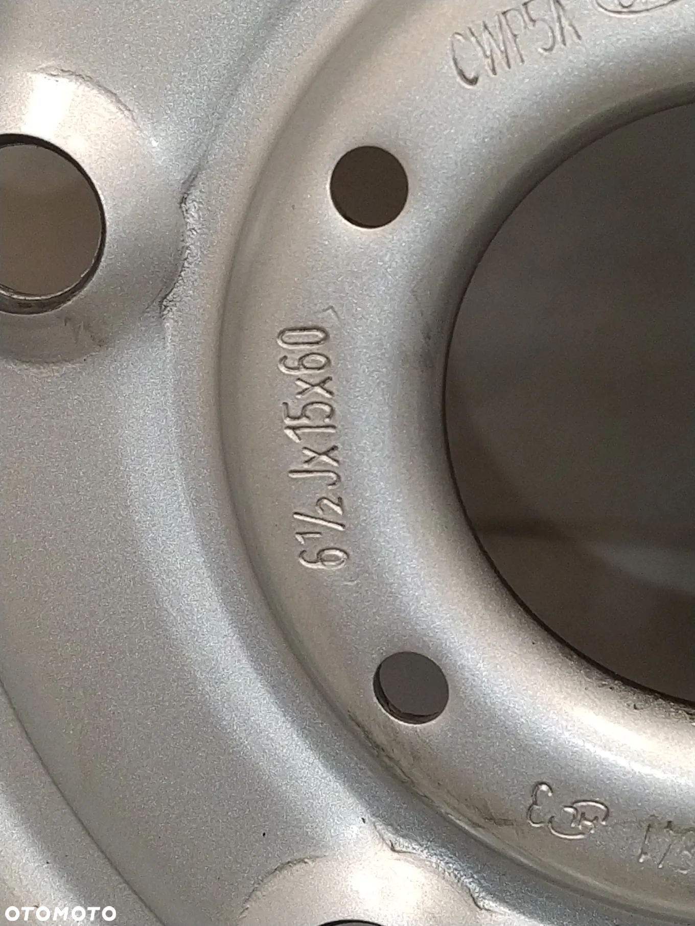 FORD TRANSIT CUSTOM 6,5x15 ORYGINALNE FELGI STALOWE R15 ET60 5X160 OPONY SEMPERIT 215/65 KOŁA ZIMA BIEŻNIK ok 10.5mm - 19