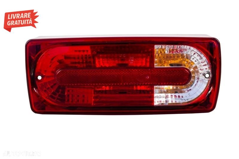 Stopuri Mercedes W463 G-Class (1989-2015) Rosu Clar G55 Look- livrare gratuita - 3