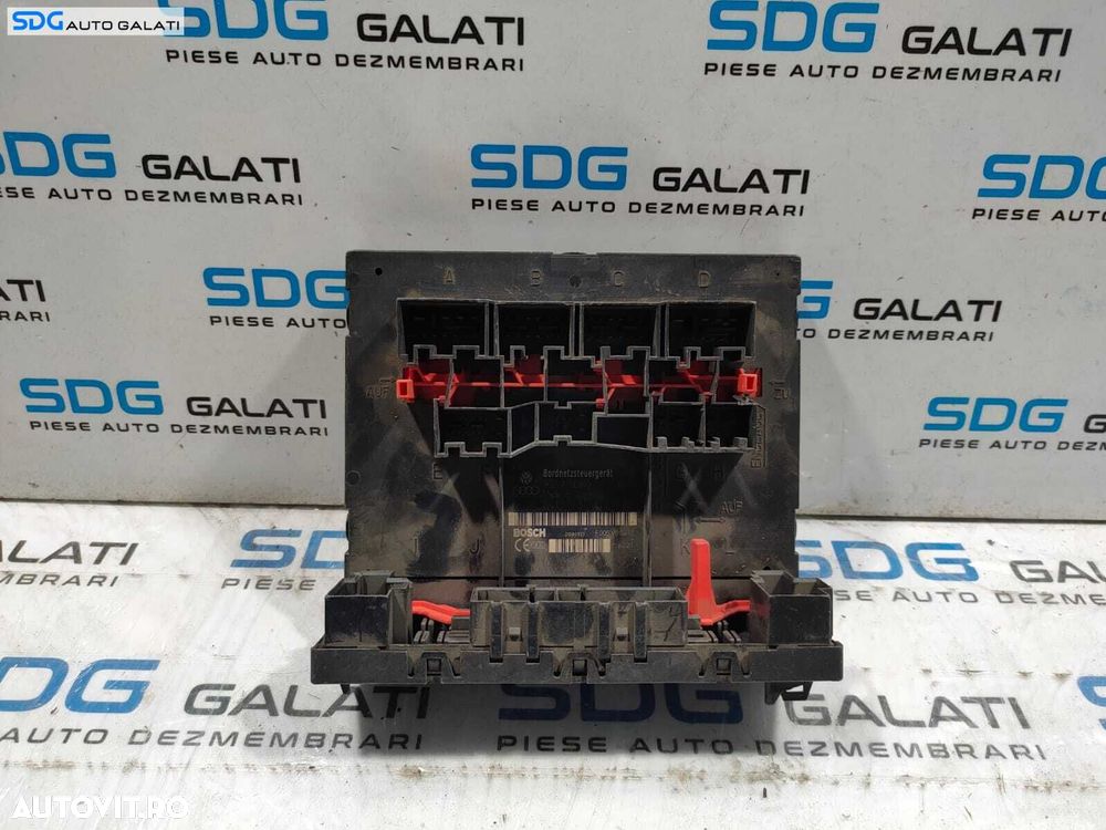 Unitate Modul Calculator Confort Comfort Panou Tablou Sigurante Volkswagen Golf 5 2004 - 2008 Cod 1K0937049M [L5003] - 1