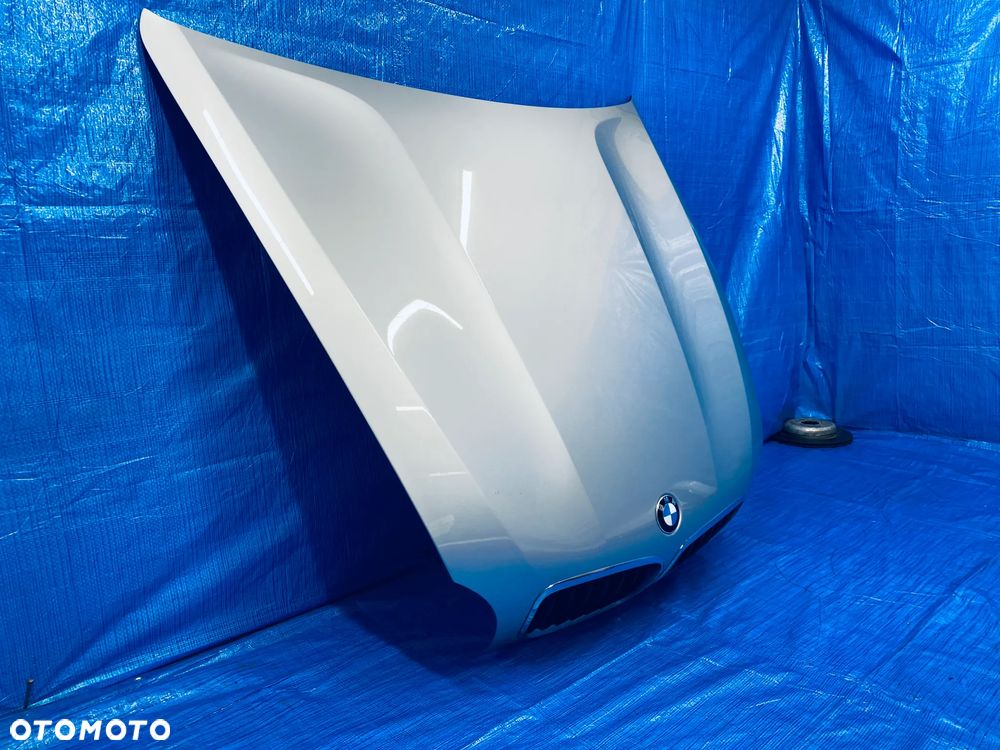 MASKA POKRYWA SILNIKA GRILL BMW X5 E70 X6 E71 LIFT ; SREBRNA LAKIER TITANSILBER 354/7 ORYGINAŁ - 5