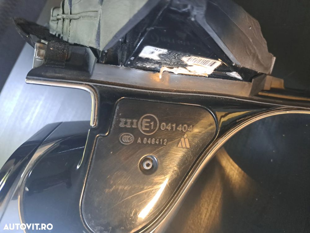 Oglinda retrovizoare exterioara stanga electrica fara sticla negru cu chrome Originala BMW G11+LCI G12+LCI 2016-2022 - 8