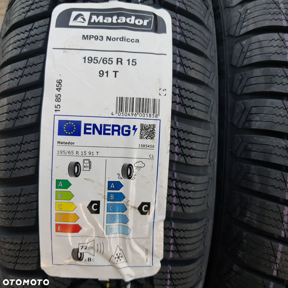 4x 195/65R15 Matador MP93 Nordicca Nowy komplet opon zimowych - 2
