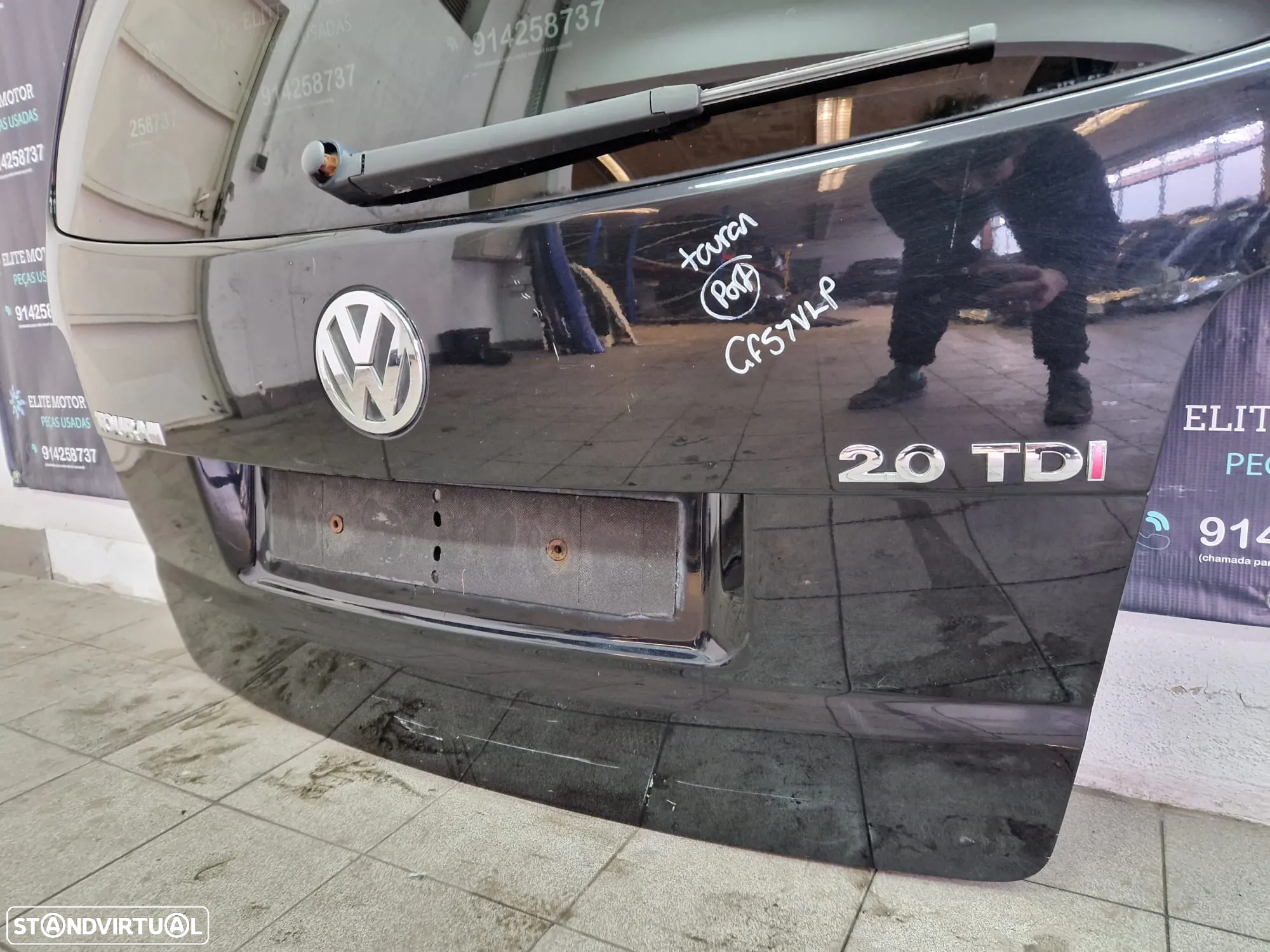 Tampa da mala usada VW TOURAN 1T0 ENVIO GRATUITO - 6