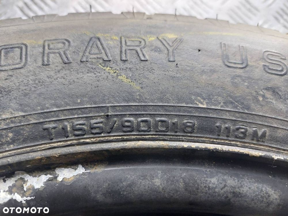 DOJAZDÓWKA 5x112 4Jx18 ET00 FI66,6 155/90R18 2000R DUNLOP MERCEDES W163 ML - 4