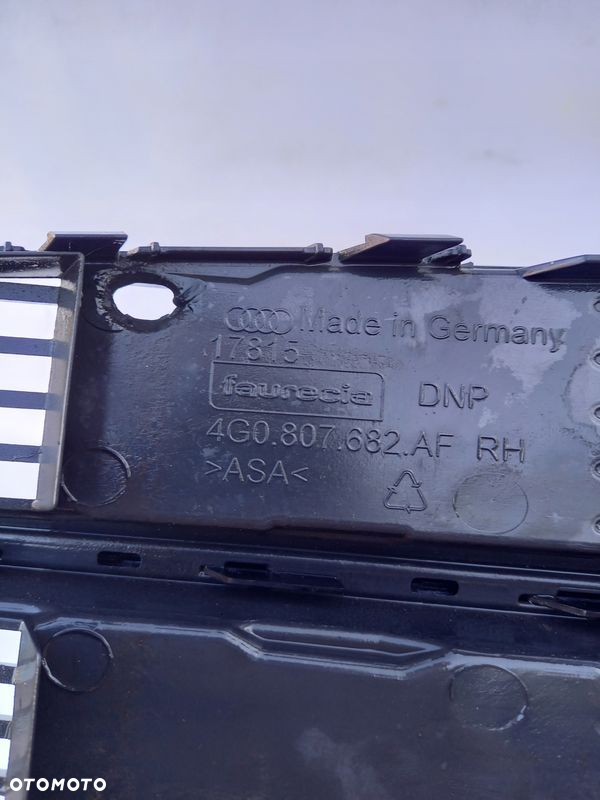 Audi A6 C7 LIFT S-Line kratka w zderzak przedni przód prawa - 6