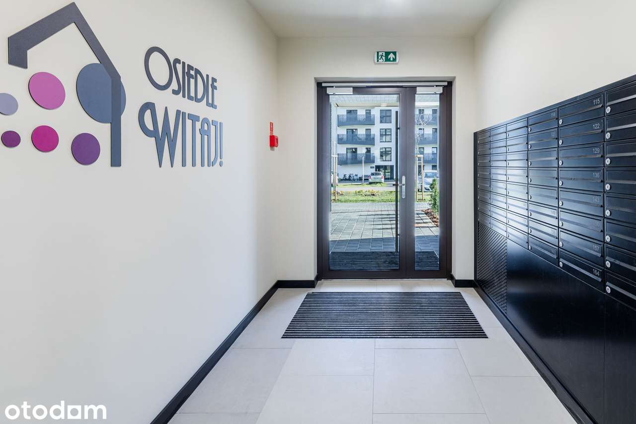 2-pokojowe mieszkanie 46m2 + loggia Bez Prowizji