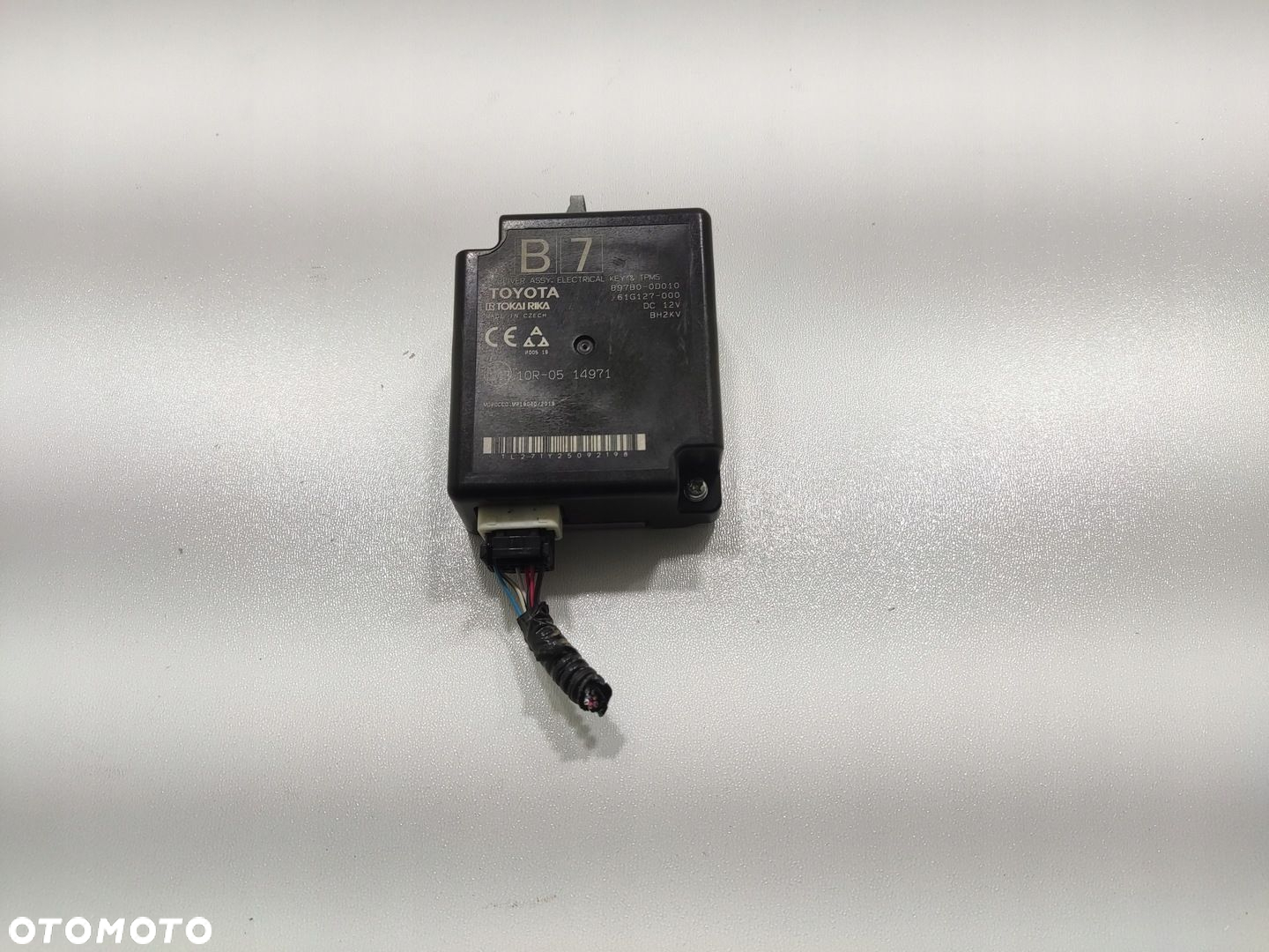 MODUŁ STEROWNIK KLUCZYKA TPMS TOYOTA YARIS CROSS 2020-2025 897B0-0D010 - 2