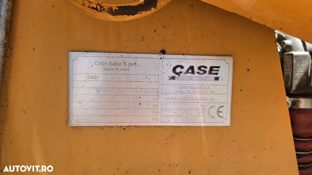 Case 580 SR - 7