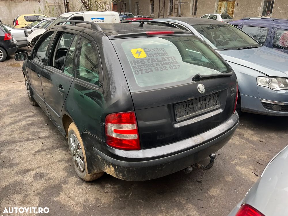 Dezmembrez Skoda Fabia 1 negru break facelift 2006 1,4 TDI - 7